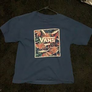 Vans blue shirt